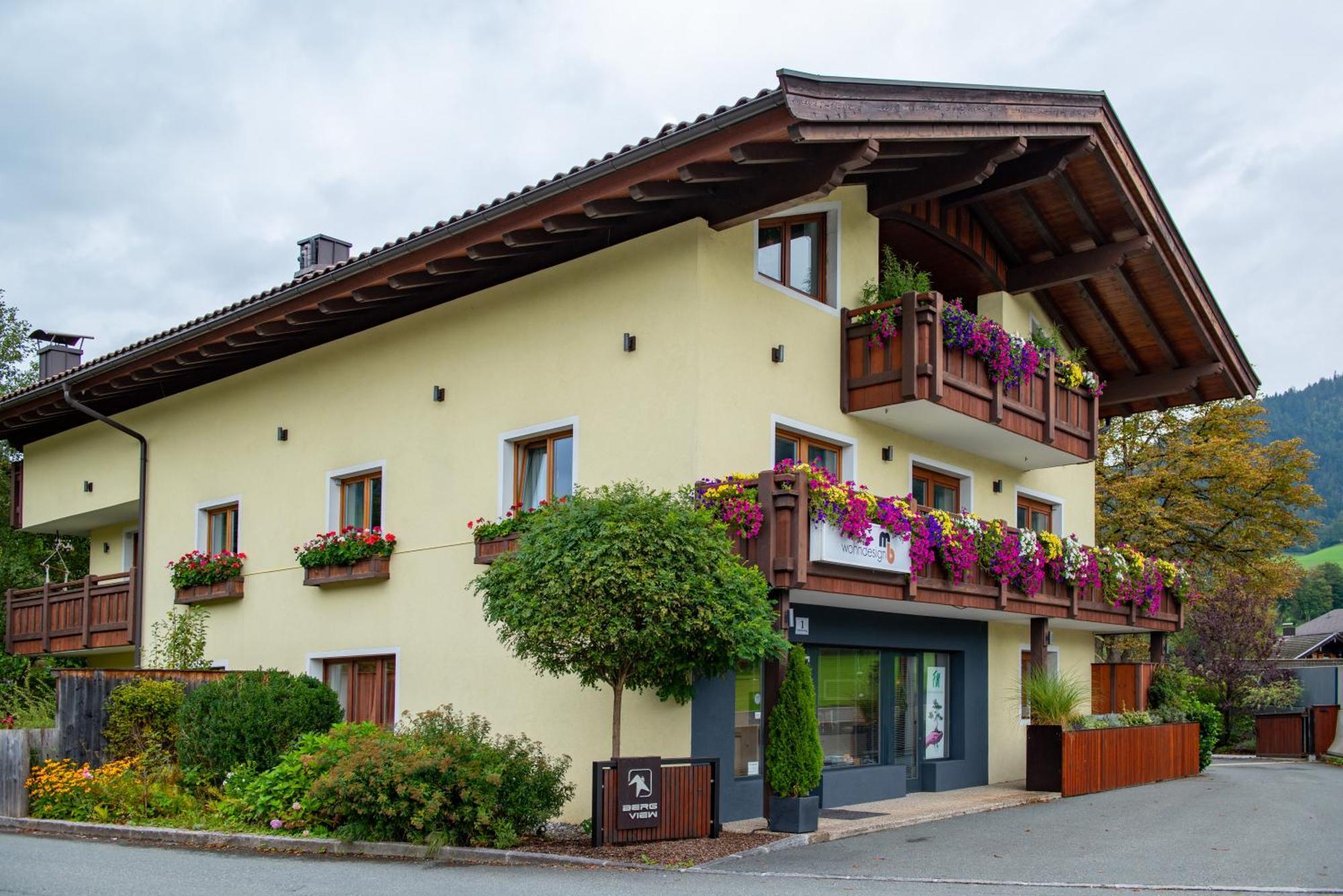 Bergviewhaus Apartments Soll Luaran gambar