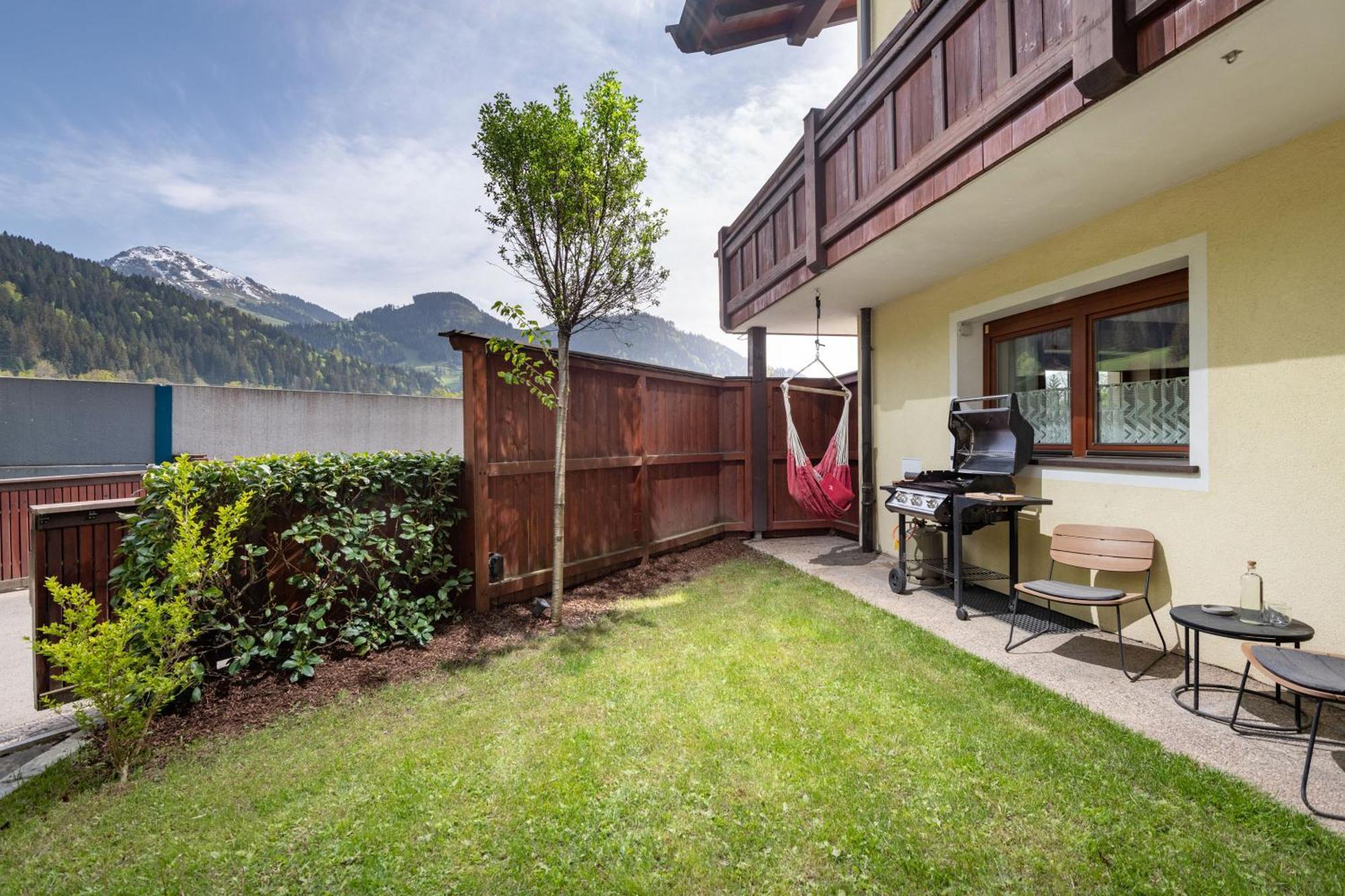 Bergviewhaus Apartments Soll Luaran gambar