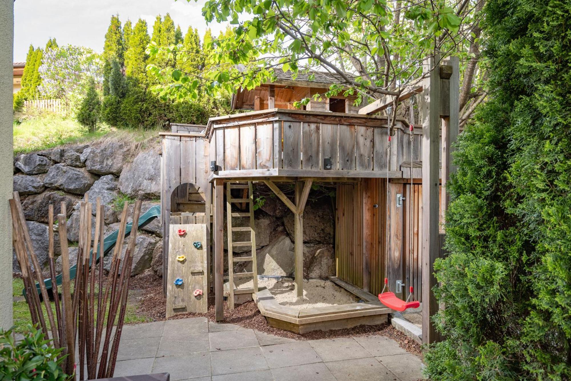 Bergviewhaus Apartments Soll Luaran gambar
